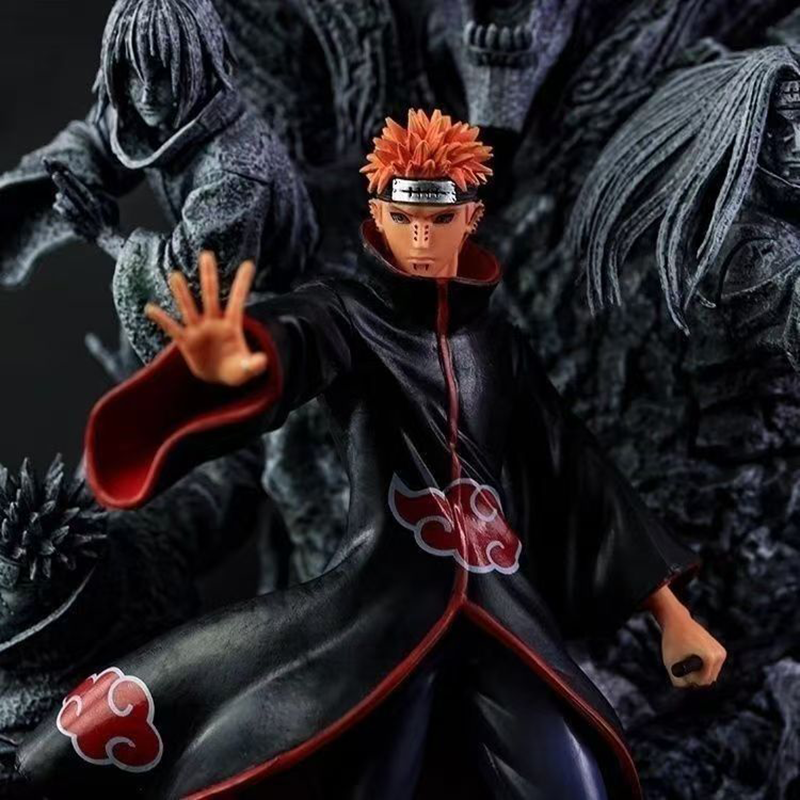 Naruto Pain Six Paths Statue Figure Anime Collection Detailed Model Toy Naruto Fans and Anime Collectors