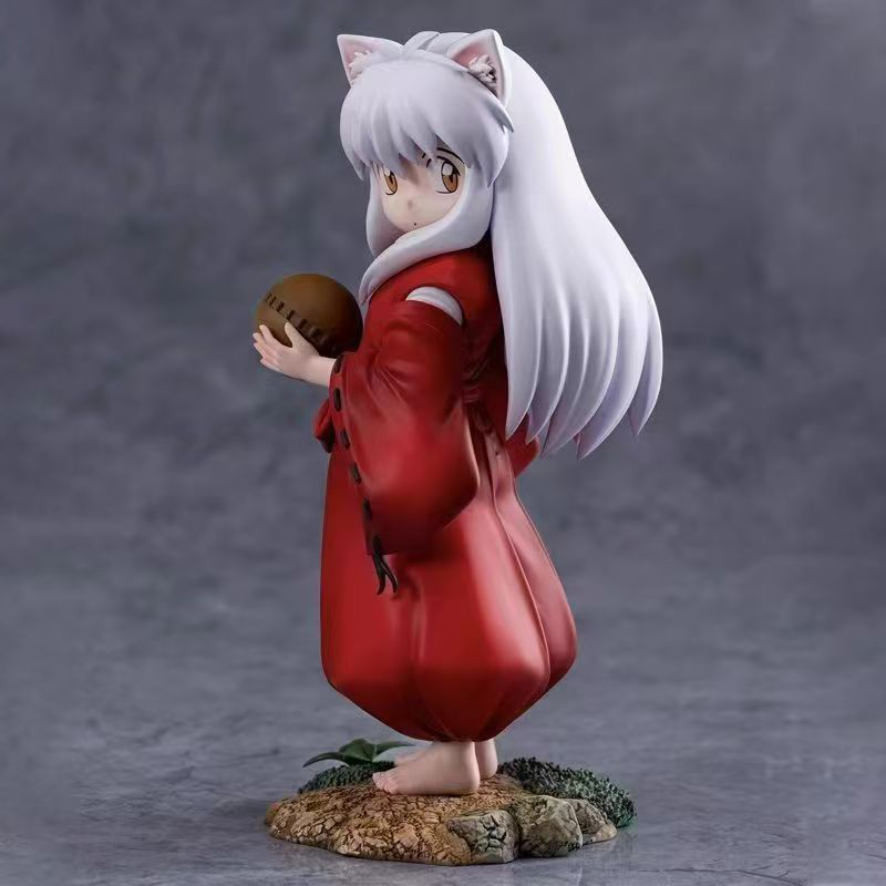 Young Inuyasha Statue Figure Anime Collection Detailed Model Toy Inuyasha Fans and Anime Collectors