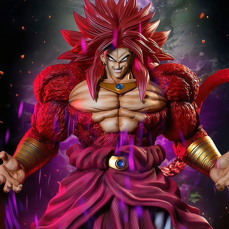 Dragon Ball Super Saiyan 4 Broly Statue Figure Premium Anime Collection Detailed Model Toy Dragon Ball Fans