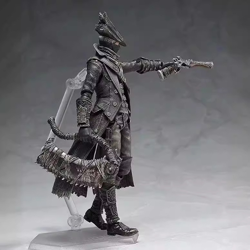 Bloodborne Hunter Action Figure Premium Articulated Collection Game Character Model Toy Detailed Gothic Fans