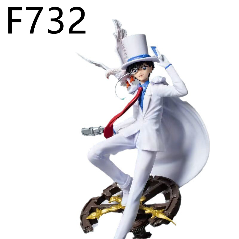 Detective Conan Kaito Kid Statue Figure Premium Anime Collection Detailed Model Toy Fans and Collectors