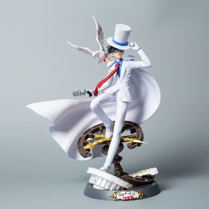 Detective Conan Kaito Kid Statue Figure Premium Anime Collection Detailed Model Toy Fans and Collectors