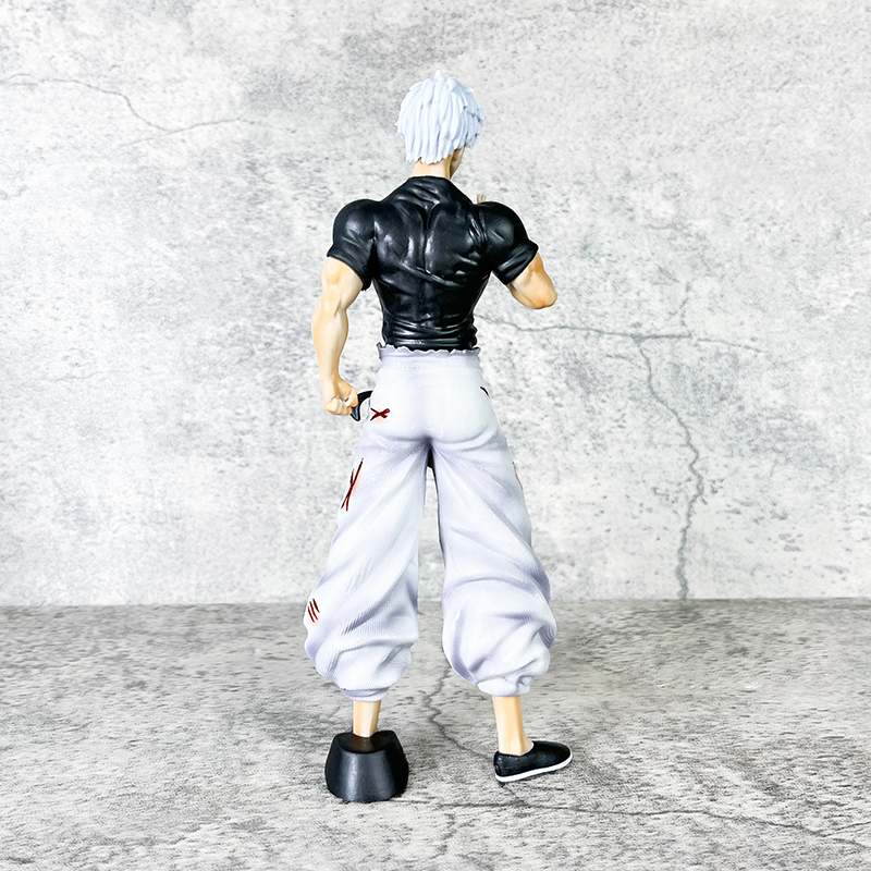 Satoru Gojo Jujutsu Kaisen Statue Figure Interchangeable Faces Premium Anime Collection Model Toy Fans and Collectors