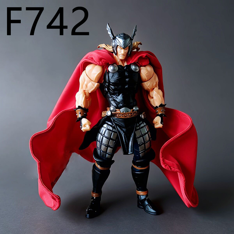 Thor Action Figure Dynamic Pose Superhero Collection Premium Marvel Inspired Model Toy Collectors and Fans