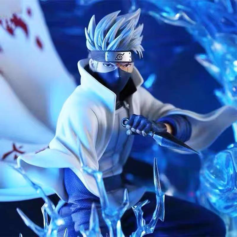 Naruto Kakashi Hatake Statue Figure Anime Collection Detailed Model Toy Naruto Fans and Collectors