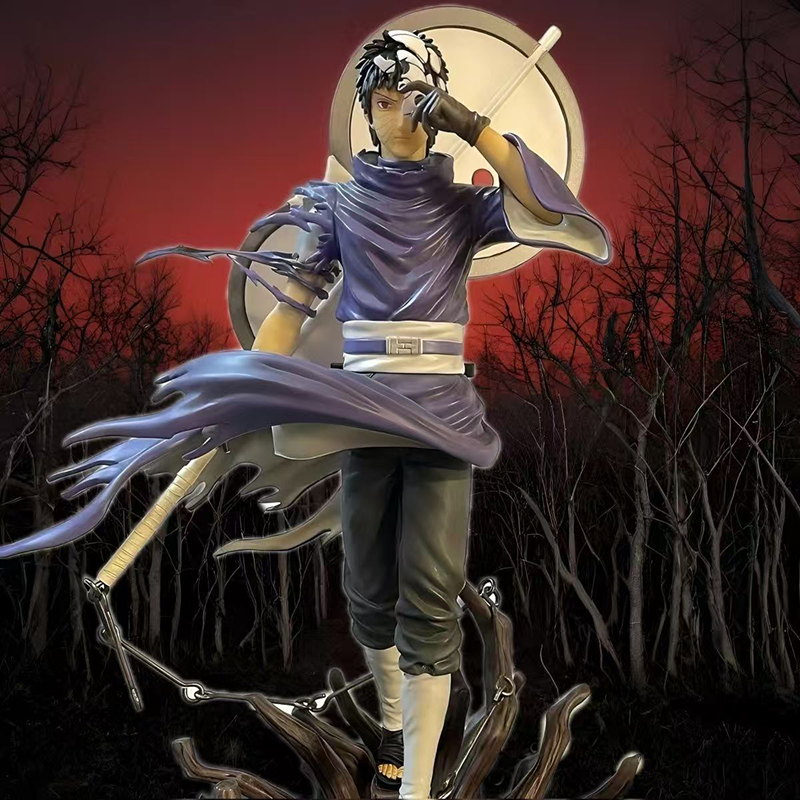Naruto Obito Uchiha Ten Years of Endurance Statue Figure Anime Collection Premium Model Toy Collectors Fans ﻿