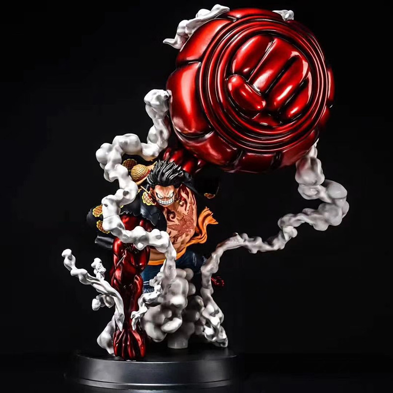 One Piece Monkey D Luffy Gear 4 Boundman Statue Figure Premium Anime Collection Detailed Model Toy Fans