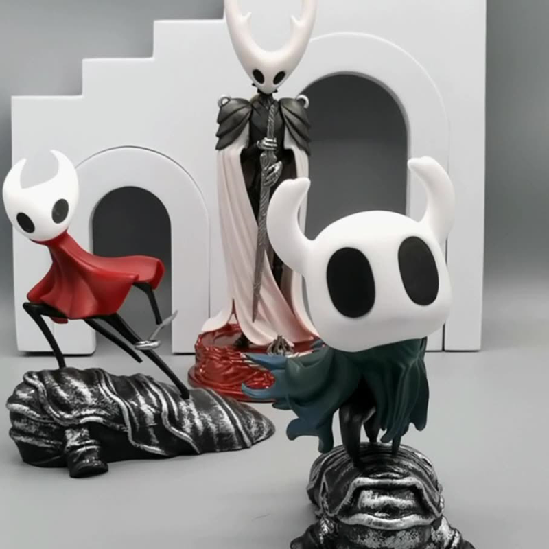Hollow Knight Hornet Little Knight Pale King Statue Figure Collection Model Toy Game Fans and Collectors