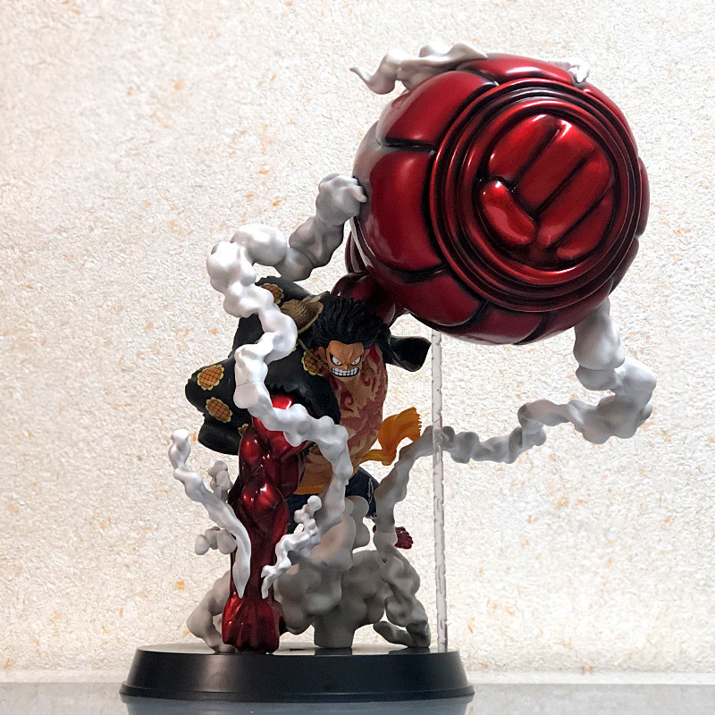 One Piece Monkey D Luffy Gear 4 Boundman Statue Figure Premium Anime Collection Detailed Model Toy Fans