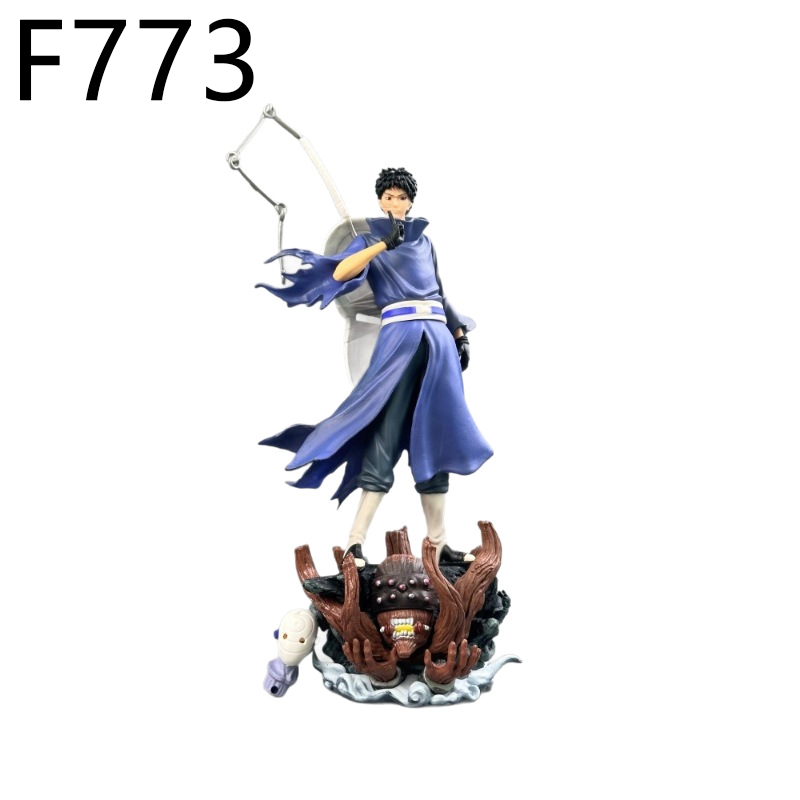 Obito Uchiha Statue Figure Naruto Tobi Collection Model High Detail Anime Toy Fans Collectors