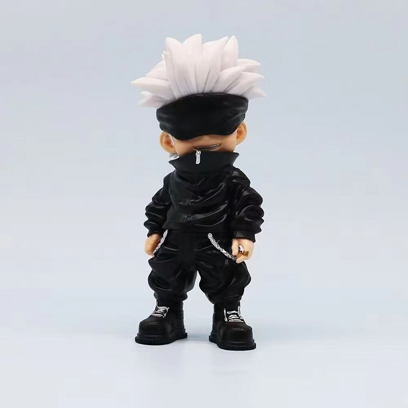 Jujutsu Kaisen Ryomen Sukuna and Satoru Gojo Chibi Statue Figure Set Q Version Anime Collection Toy Cute Fans Collectors