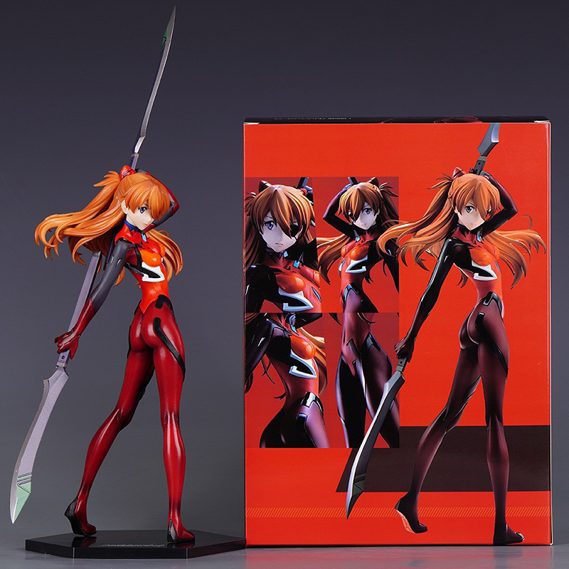 Evangelion Asuka Langley Statue Figure Premium Anime Collection Detailed Model Toy Evangelion Fans Collectors