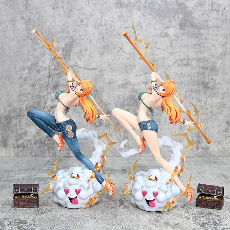 One Piece Nami Statue Figure Anime Collection Detailed Model Toy Fans Home Decoration and Collection