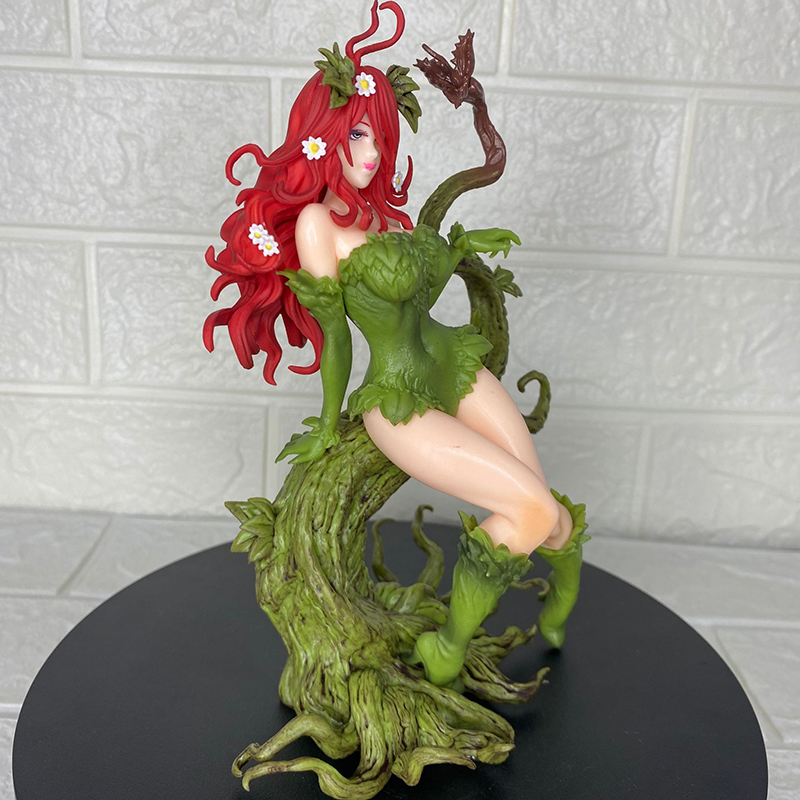 Poison Ivy Statue Figure Premium DC Comics Collection Model Toy Detailed Villain Sculpture Fans Collectors