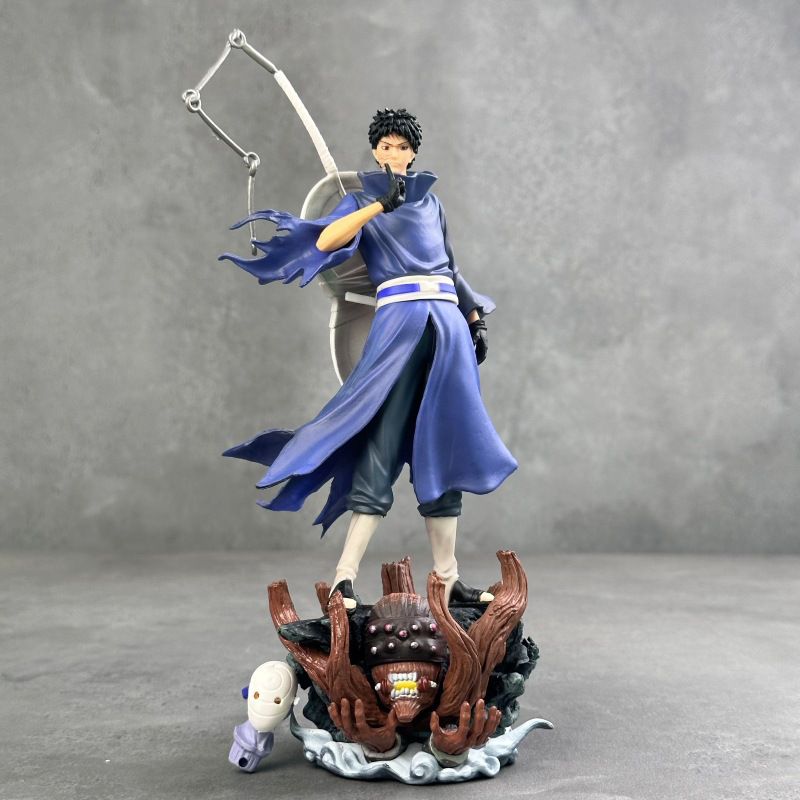 Obito Uchiha Statue Figure Naruto Tobi Collection Model High Detail Anime Toy Fans Collectors