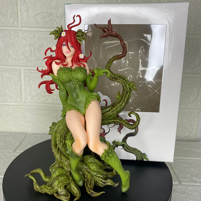 Poison Ivy Statue Figure Premium DC Comics Collection Model Toy Detailed Villain Sculpture Fans Collectors