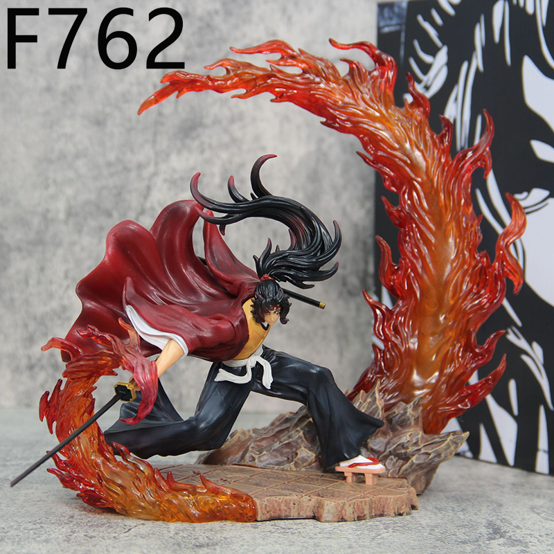 Demon Slayer Kokushibo and Yoriichi Statue Figure Light Up Premium Anime Collection Model Toy Fans and Collectors
