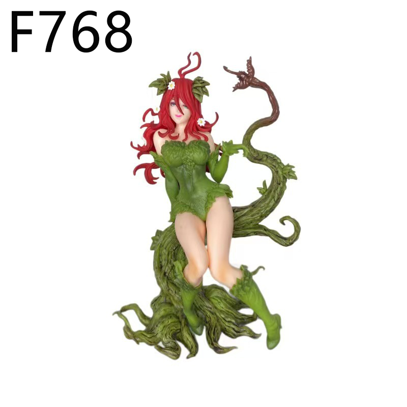 Poison Ivy Statue Figure Premium DC Comics Collection Model Toy Detailed Villain Sculpture Fans Collectors