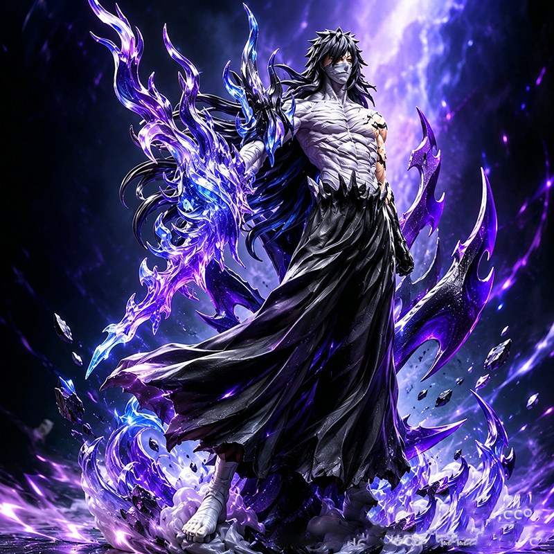 Ichigo Kurosaki Final Getsuga Tensho Mugetsu Bleach Statue Figure Premium Anime Collection Model Toy Fans and Collectors