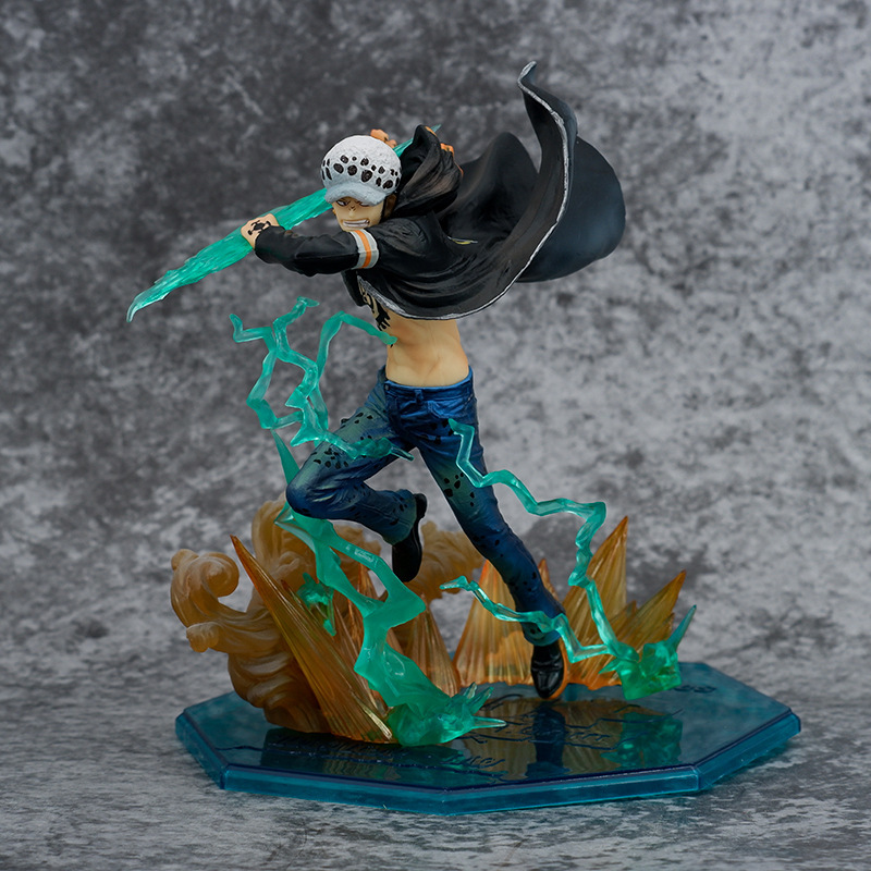Trafalgar Law One Piece Battle Series Statue Figure Premium Anime Collection Model Toy Fans and Collectors