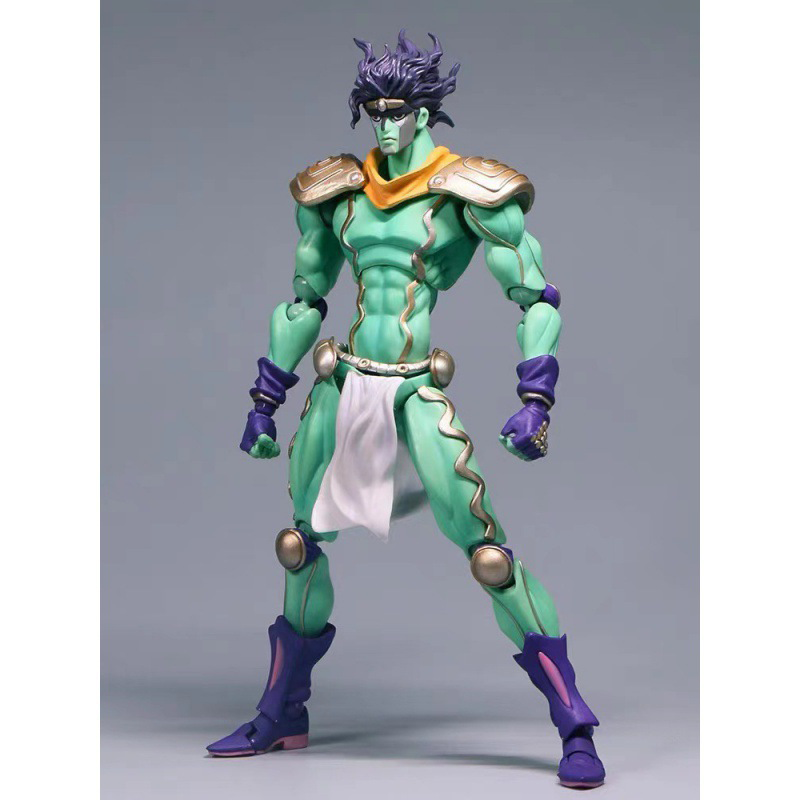 JoJo’s Bizarre Adventure Star Platinum Action Figure Premium Poseable Stand Figure Collection Model Toy Anime Fans