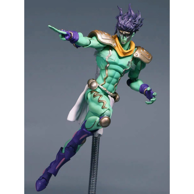 JoJo’s Bizarre Adventure Star Platinum Action Figure Premium Poseable Stand Figure Collection Model Toy Anime Fans