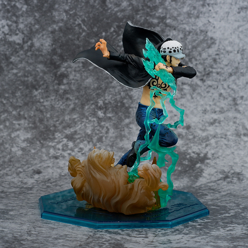 Trafalgar Law One Piece Battle Series Statue Figure Premium Anime Collection Model Toy Fans and Collectors