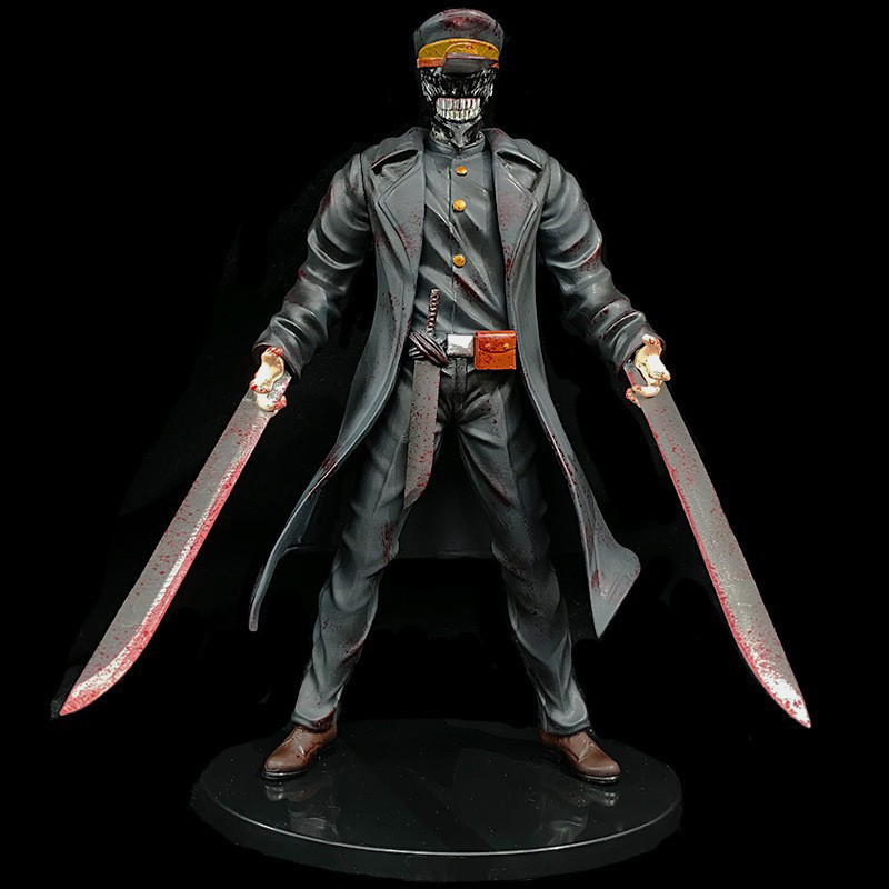 Chainsaw Man Sword Devil and Chainsaw Man Statue Figure Premium Anime Collection Model Toy Detailed Fans