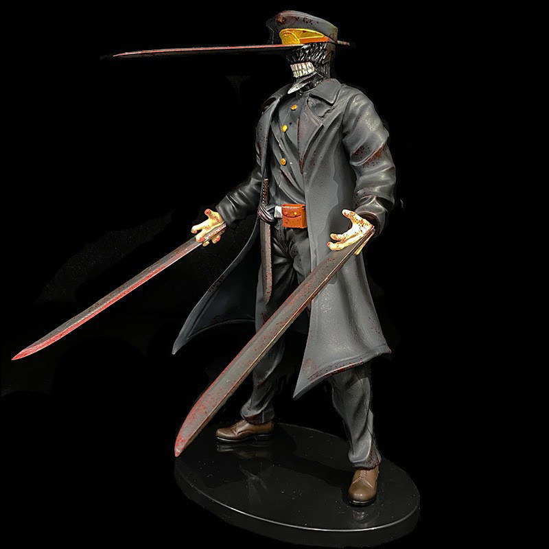 Chainsaw Man Sword Devil and Chainsaw Man Statue Figure Premium Anime Collection Model Toy Detailed Fans