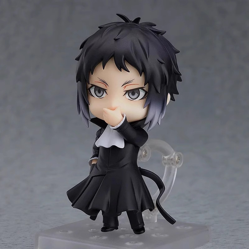 Bungo Stray Dogs Ryunosuke Akutagawa Chibi Statue Figure Anime Collection Cute Desktop Toy Fans Collectors