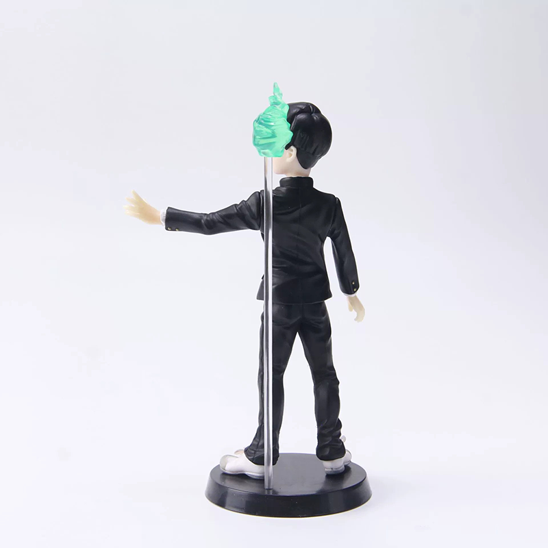 Mob Psycho 100 Shigeo Kageyama Statue Figure Interchangeable Face Collection Anime Model Toy Fans