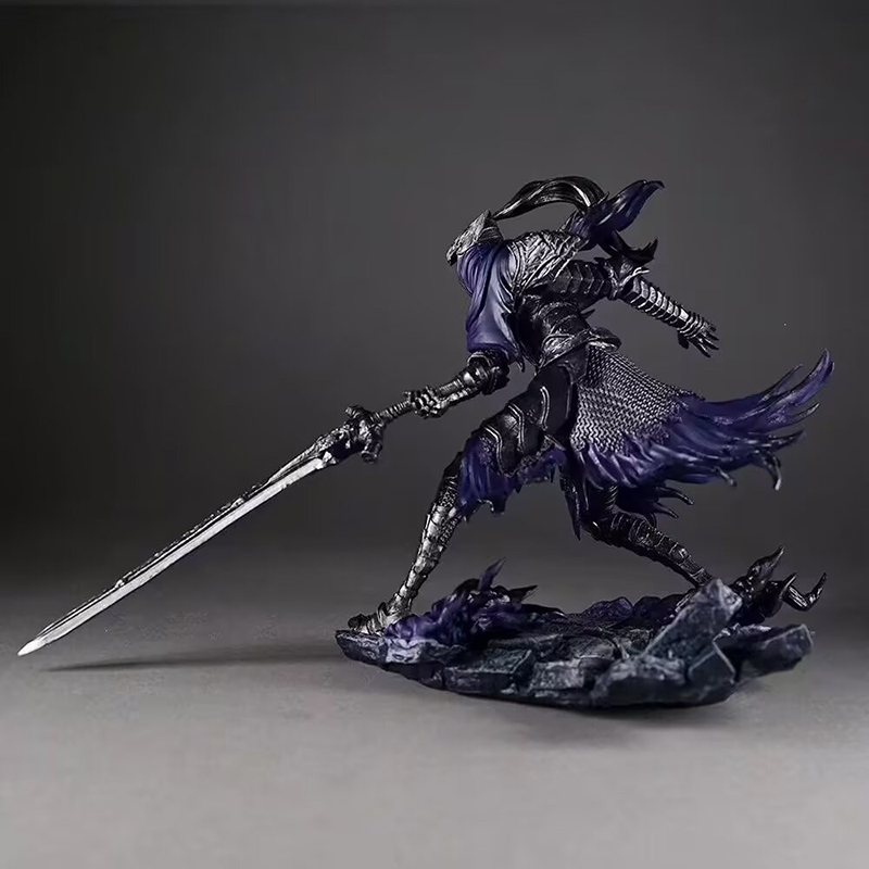 Dark Souls Artorias Statue Figure Sword Pose Premium Collection Detailed Model Toy Game Fans Collectors