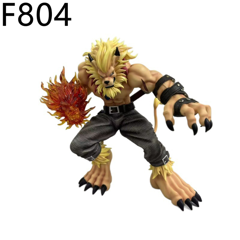 Leomon Digimon Statue Figure Premium Collection Toy Detailed Lion Beast Warrior Model Anime Fans Collectors