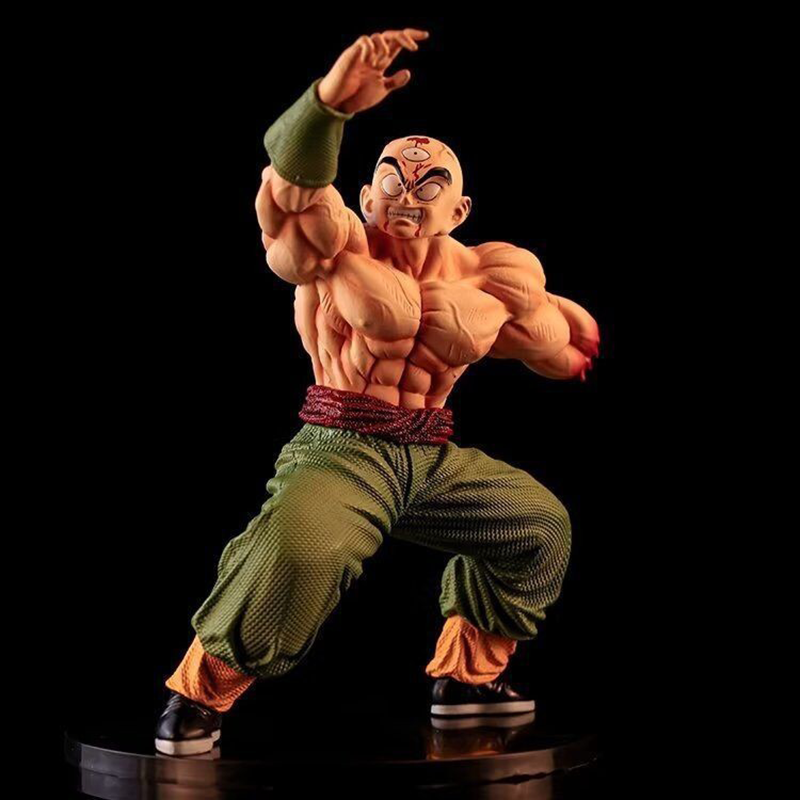 Dragon Ball Tien Shinhan One Arm Statue Figure Collection Premium Anime Model Toy Fans and Collectors