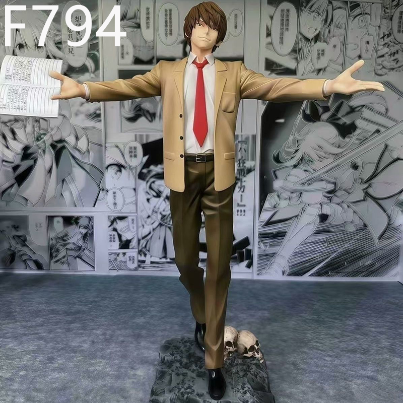 Death Note Light Yagami Statue Figure Anime Collection Premium Model Toy Anime Fans and Collectors