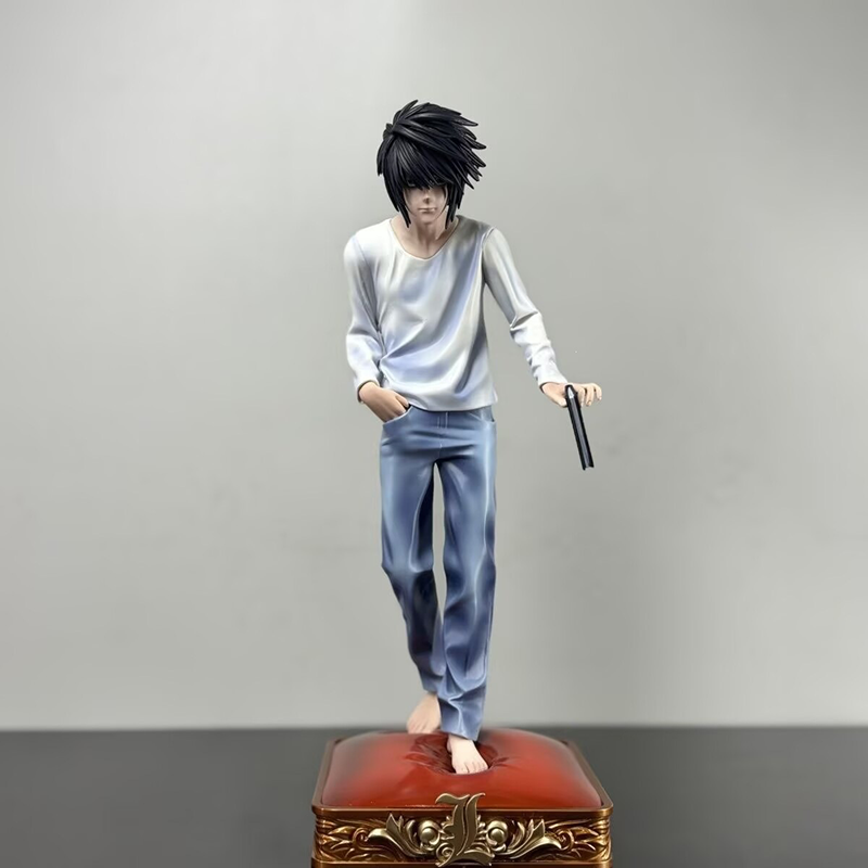 Death Note Light Yagami Statue Figure Standing Posw Premium Anime Collection Detailed Model Toy Fans and Collectors