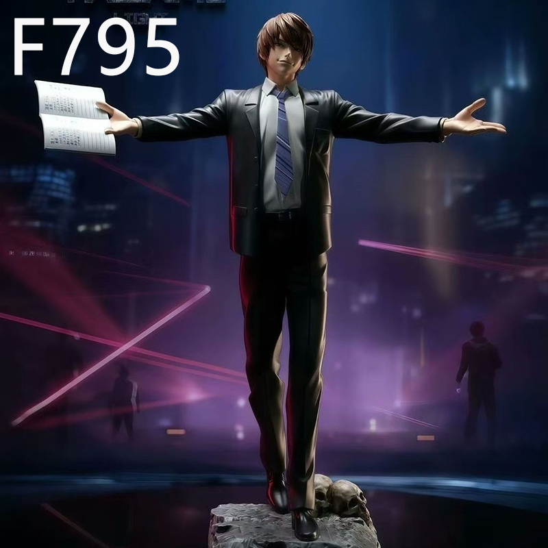 Death Note Light Yagami Statue Figure Anime Collection Premium Model Toy Anime Fans and Collectors