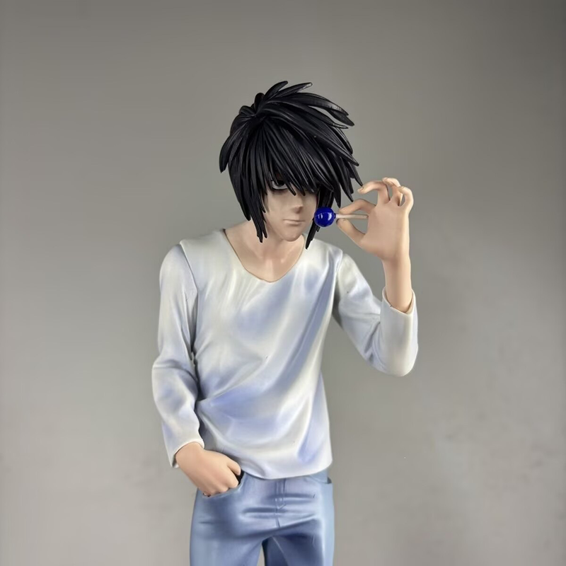  Death Note Light Yagami Statue Figure Standing Posw Premium Anime Collection Detailed Model Toy Fans and Collectors