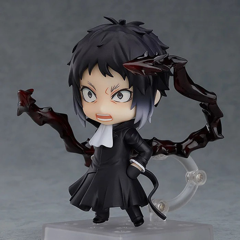 Bungo Stray Dogs Ryunosuke Akutagawa Chibi Statue Figure Anime Collection Cute Desktop Toy Fans Collectors