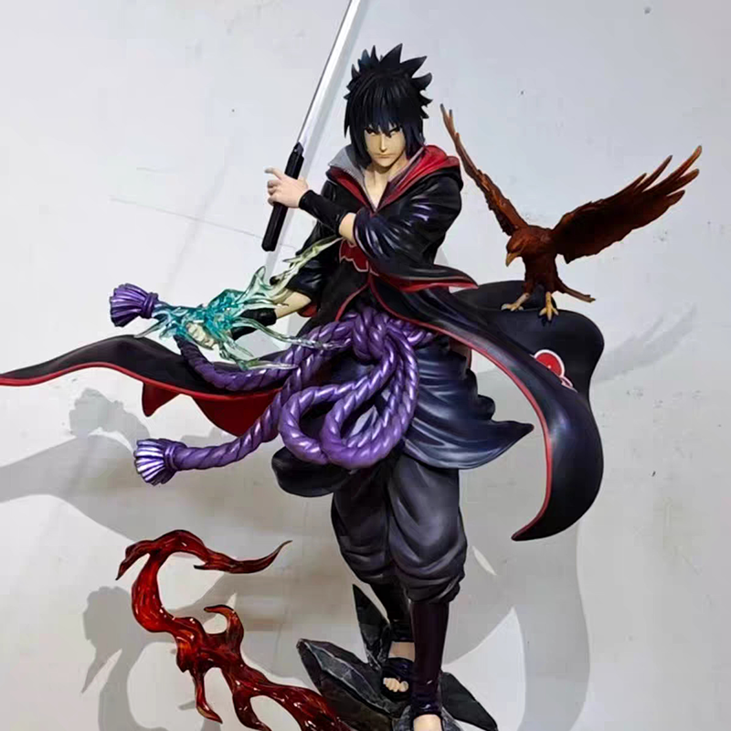 Uchiha Sasuke Naruto Statue Figure Collection Anime Model Toy Fans and Collectors Premium Edition
