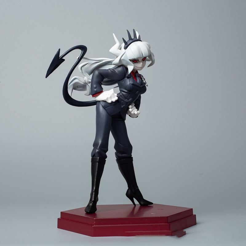 Lucifer Helltaker Statue Figure Premium Anime Game Collection Model Toy Detailed Fans and Collectors ﻿