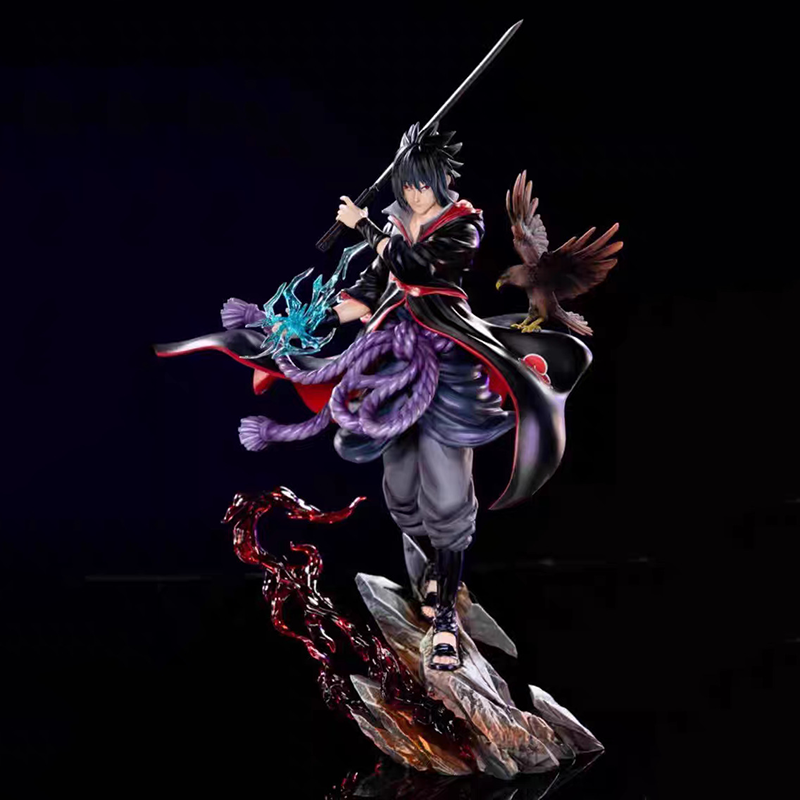 Uchiha Sasuke Naruto Statue Figure Collection Anime Model Toy Fans and Collectors Premium Edition