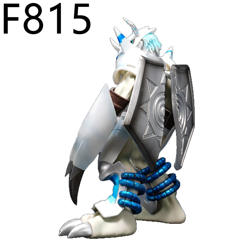 Digimon White WarGreymon Statue Figure Premium Collection Model Toy Detailed Anime Digimon Fans Collectors