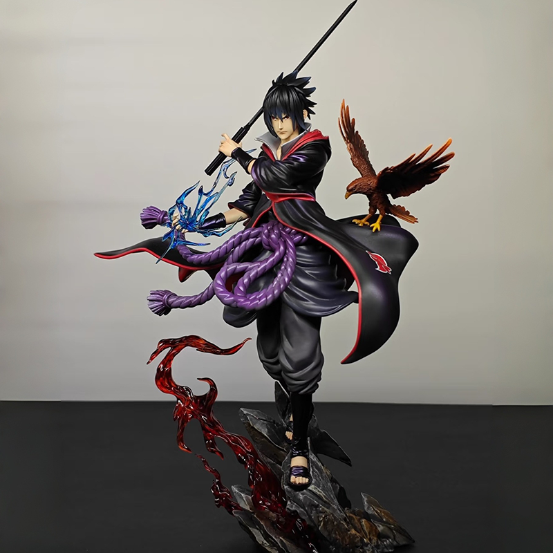 Uchiha Sasuke Naruto Statue Figure Collection Anime Model Toy Fans and Collectors Premium Edition