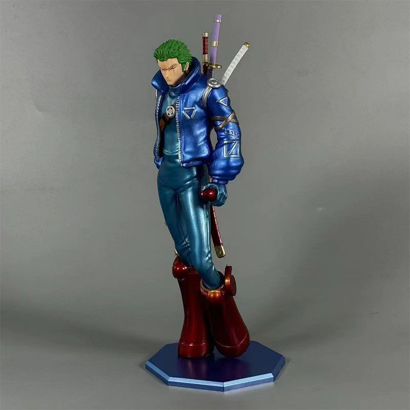 Roronoa Zoro Egghead Island Statue Figure One Piece Collection Model Toy Premium Anime Fans and Collectors