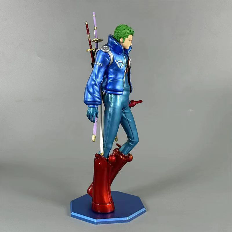 Roronoa Zoro Egghead Island Statue Figure One Piece Collection Model Toy Premium Anime Fans and Collectors
