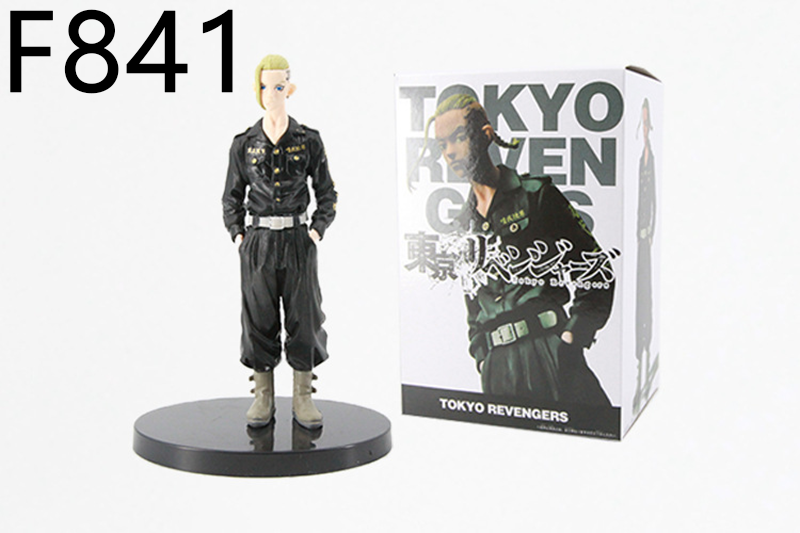 Tokyo Revengers Hanagaki Takemichi Ryuguji Ken Sano Manjiro Statue Figure Anime Collection Model Toy Fans