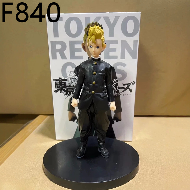 Tokyo Revengers Hanagaki Takemichi Ryuguji Ken Sano Manjiro Statue Figure Anime Collection Model Toy Fans