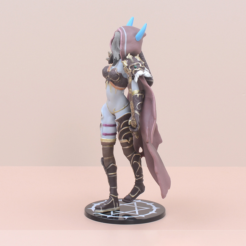 World of Warcraft Sylvanas Windrunner Statue Figure Collection Premium Fantasy Game Character Model Toy Fans Collectors