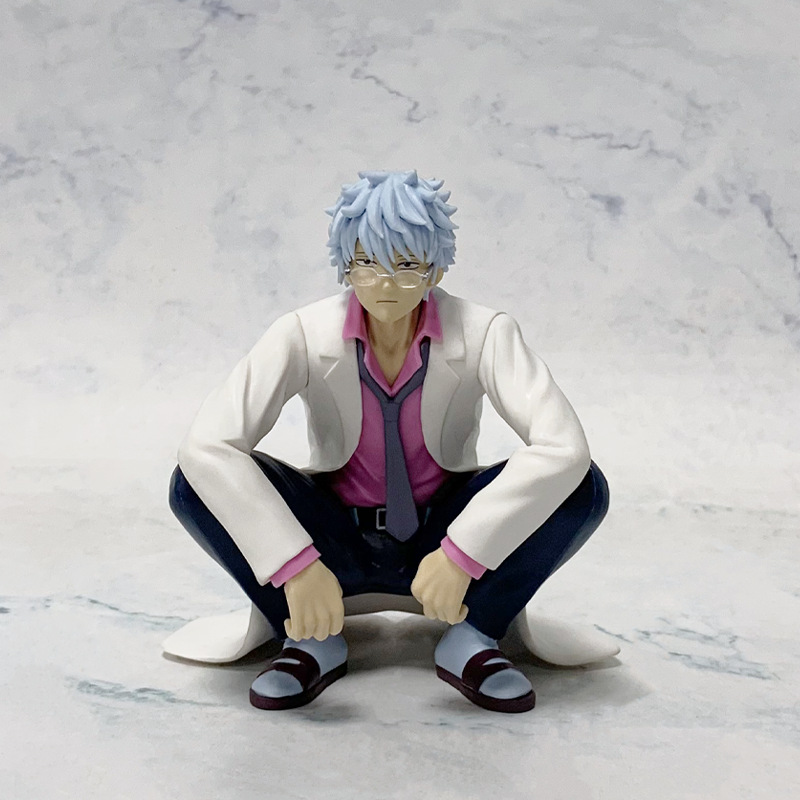 Gintama Sakata Gintoki Statue Figure Collection Anime Figure Premium Model Toy Fans and Collectors
